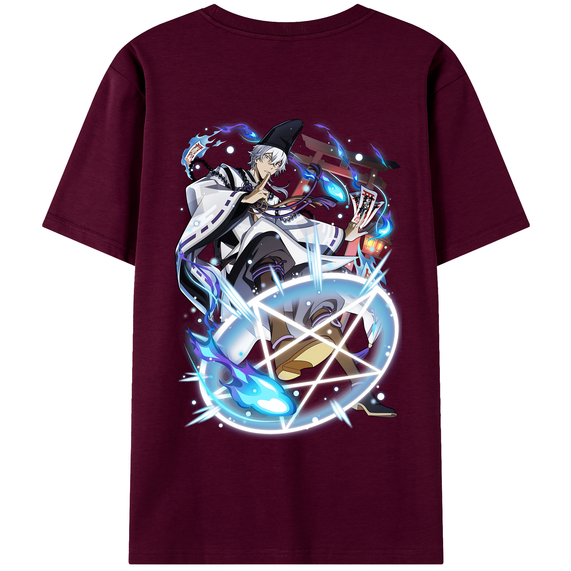 （画像用） 文豪ストレイドッグス Bungo Stray Dogs レディース半袖Tシャツ(バックプリント)